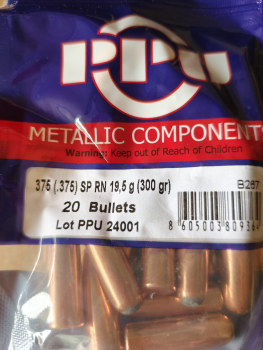 375 - .375 300gr -SP RN  20 Stück